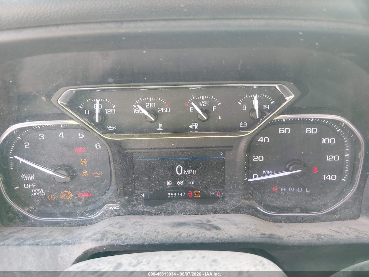 1GTR9DED6KZ****** · 2019 GMC SIERRA 1500 SLT · 7/11