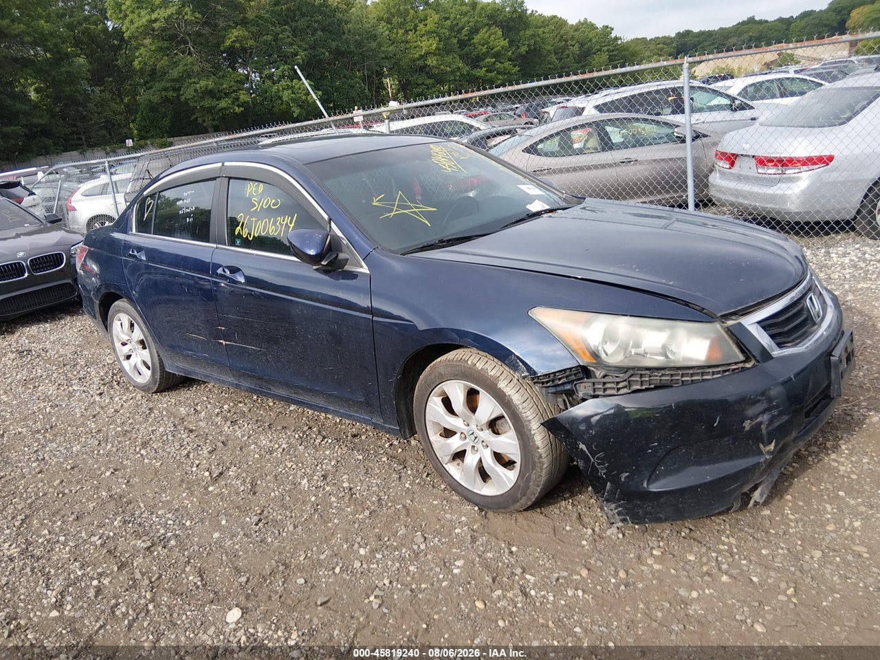 1HGCP26899A****** · 2009 HONDA ACCORD 2.4 EX-L
