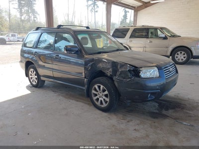 JF1SG65628H****** · 2008 SUBARU FORESTER 2.5X