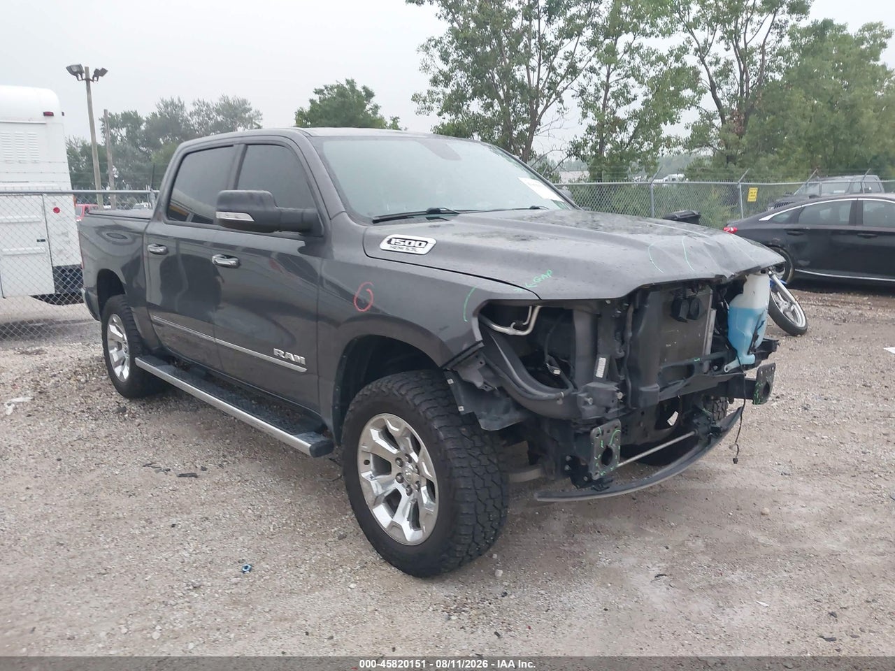 1C6SRFFT5KN****** · 2019 RAM 1500 BIG HORN/LONE STAR  4X4 5'7 BOX