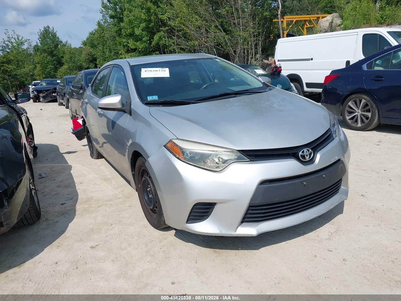 5YFBURHE0EP****** · 2014 TOYOTA COROLLA LE