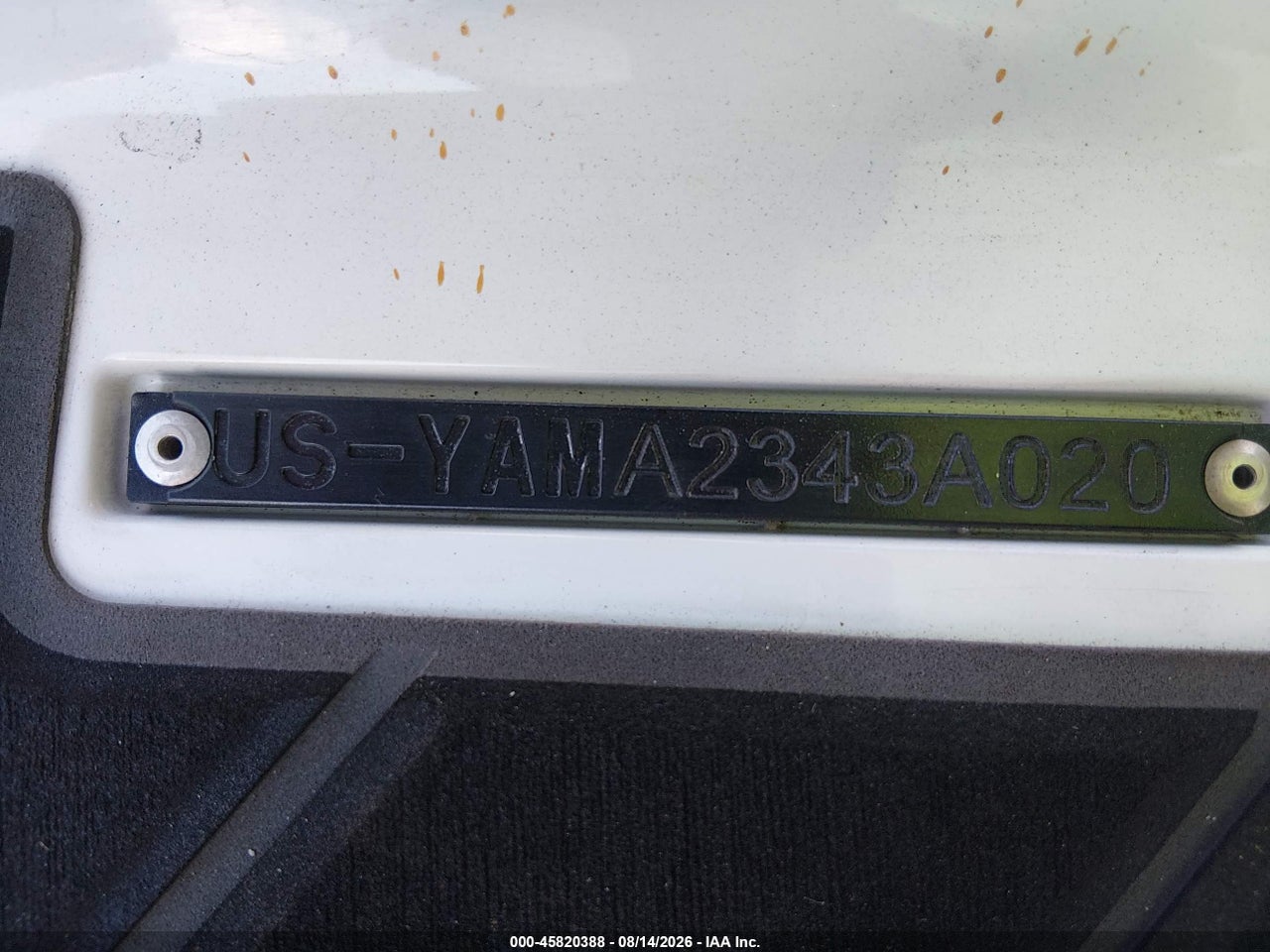 YAMA23****** · 2020 YAMAHA FXHO · 9/10