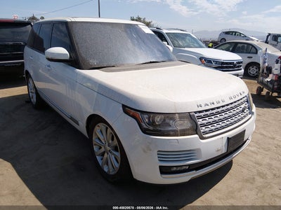 SALGS2PF6GA****** · 2016 LAND ROVER RANGE ROVER 3.0L V6 SUPERCHARGED HSE
