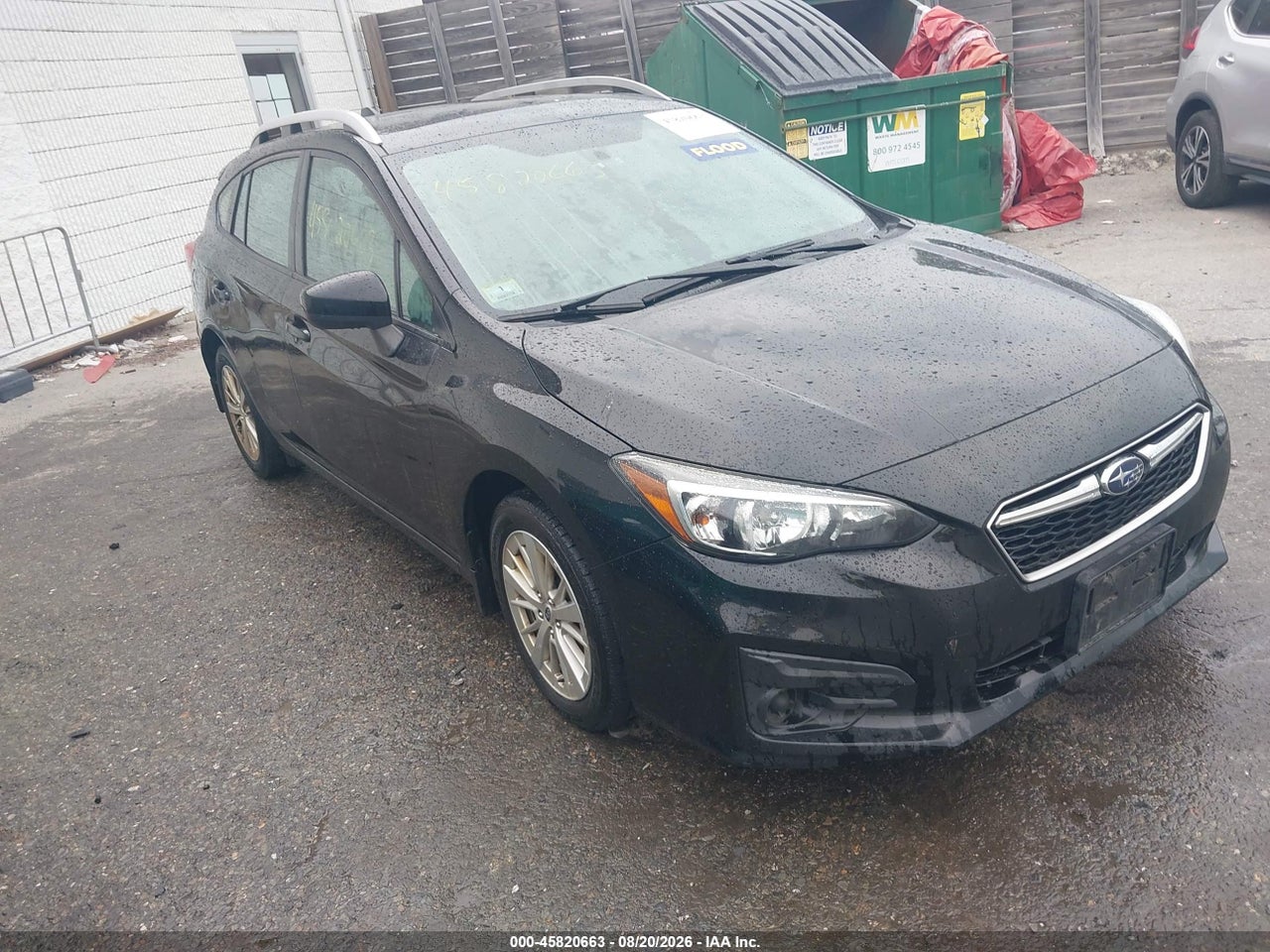 4S3GTAB68J3****** · 2018 SUBARU IMPREZA 2.0I PREMIUM