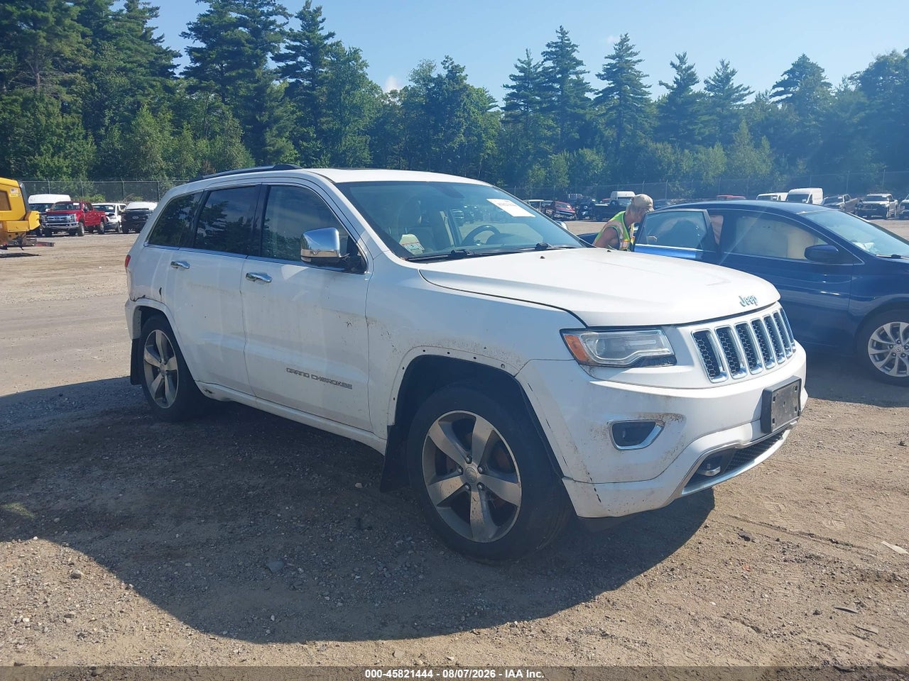 1C4RJFCGXEC****** · 2014 JEEP GRAND CHEROKEE OVERLAND