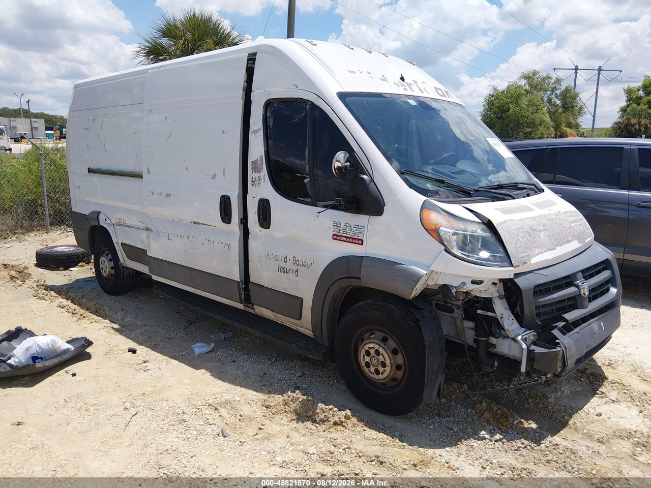 3C6URVHD3GE****** · 2016 RAM PROMASTER 3500 HIGH ROOF