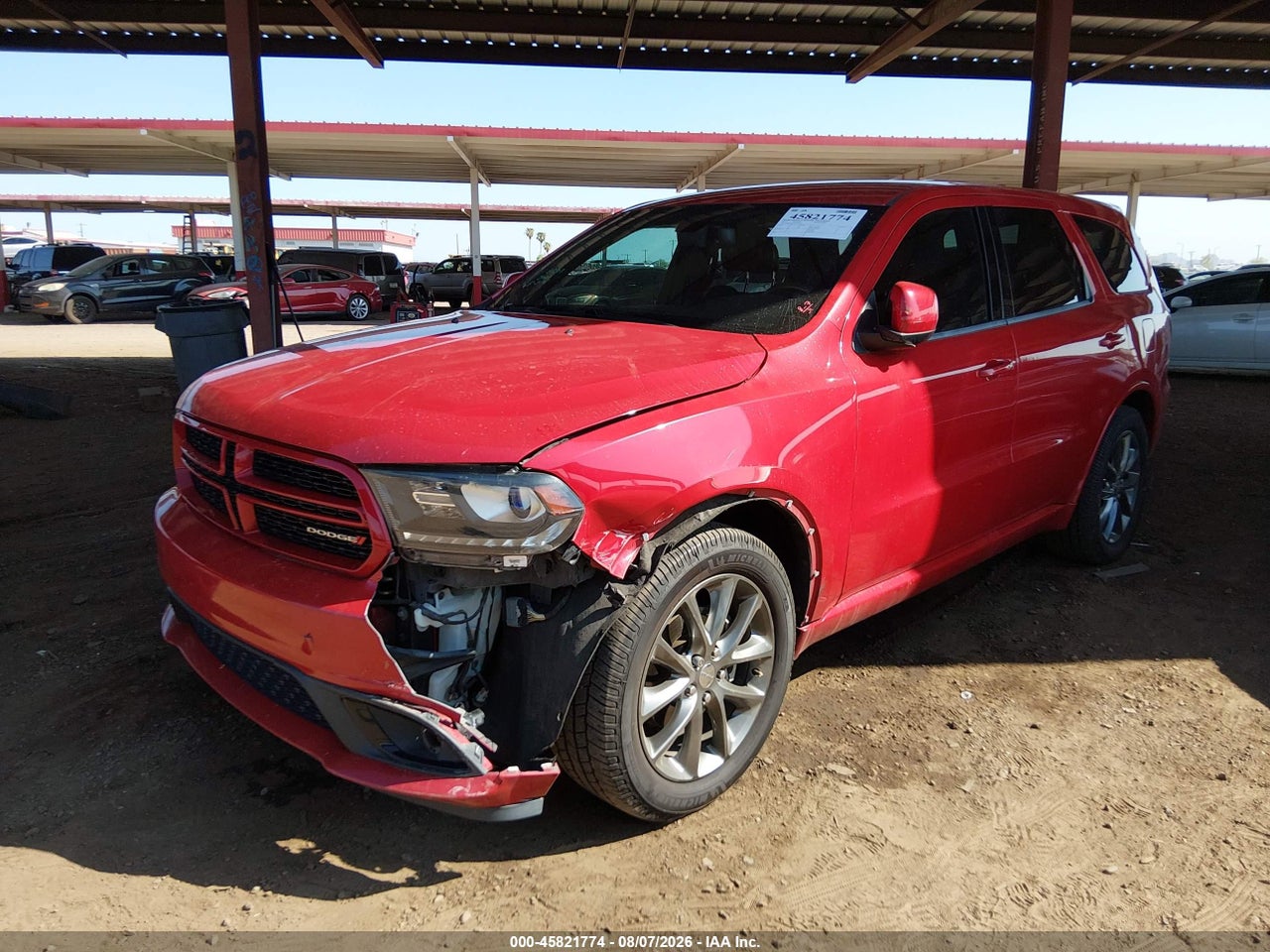 1C4RDHAG1FC****** · 2015 DODGE DURANGO SXT · 6/11