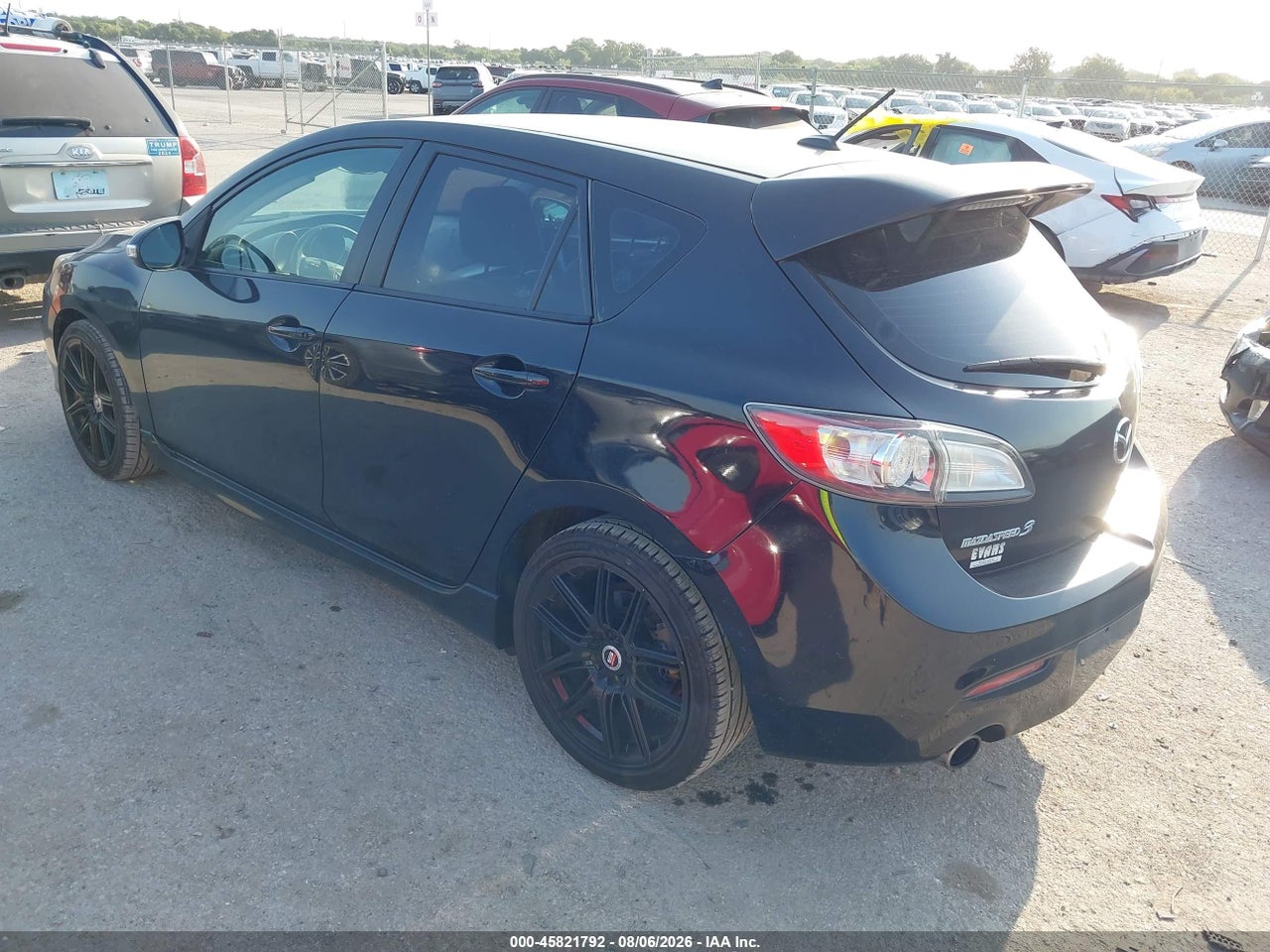 2012 MAZDA MAZDASPEED3 TOURING · 3/11