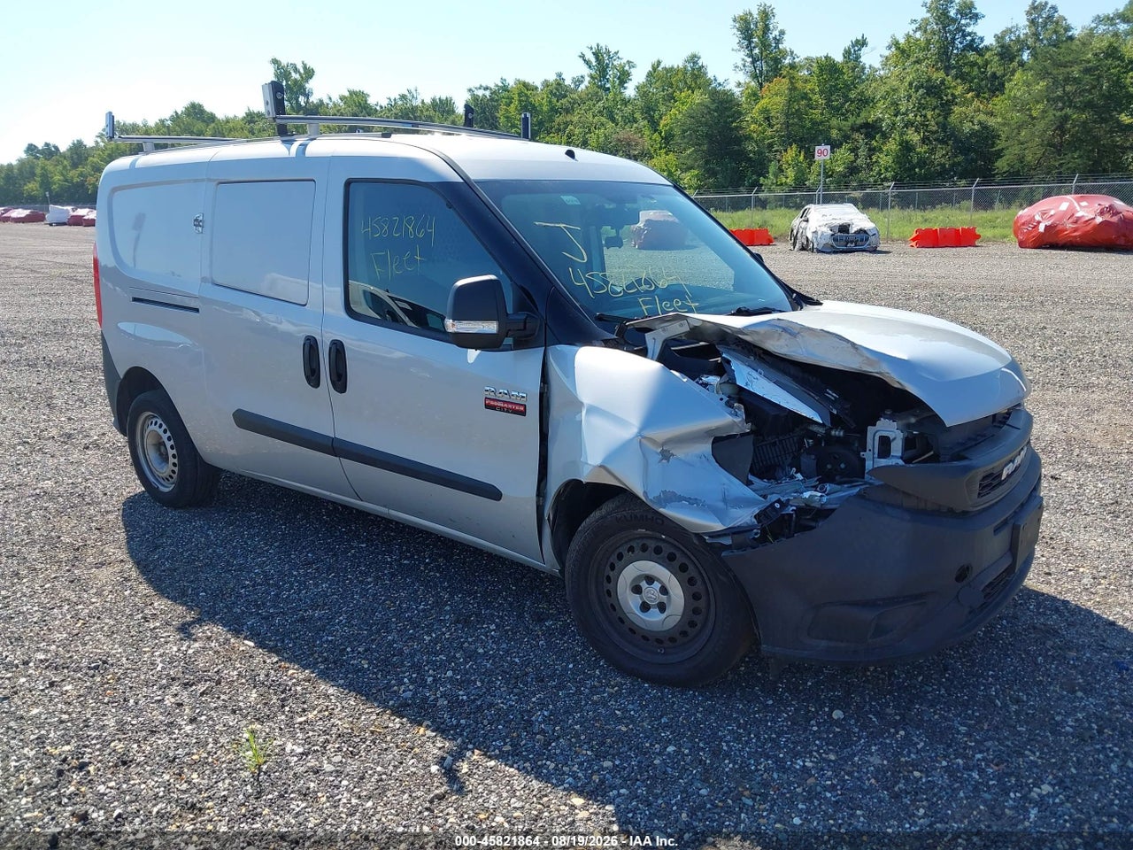 ZFBHRFAB8K6****** · 2019 RAM PROMASTER CITY TRADESMAN