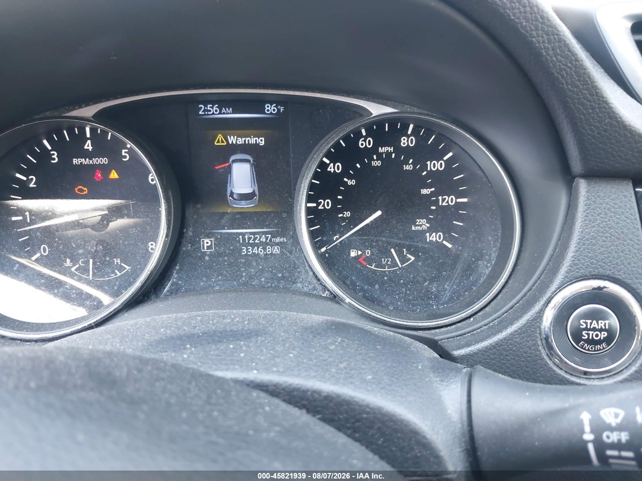 KNMAT2MV3GP****** · 2016 NISSAN ROGUE SV · 7/11