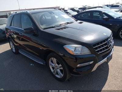 4JGDA5HB8CA****** · 2012 MERCEDES-BENZ ML 350 4MATIC