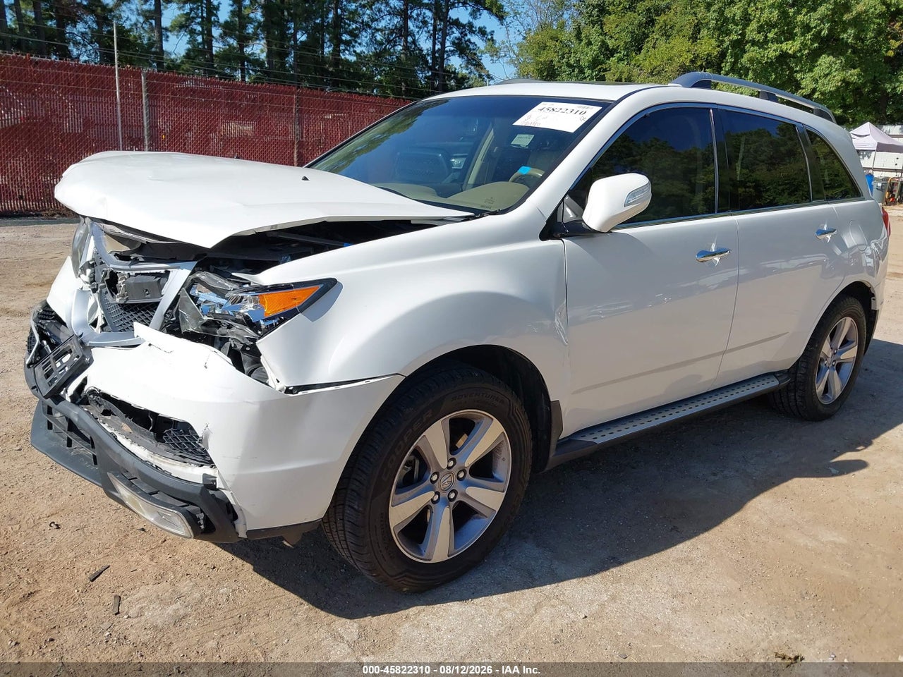 2HNYD2H20CH****** · 2012 ACURA MDX   · 2/11
