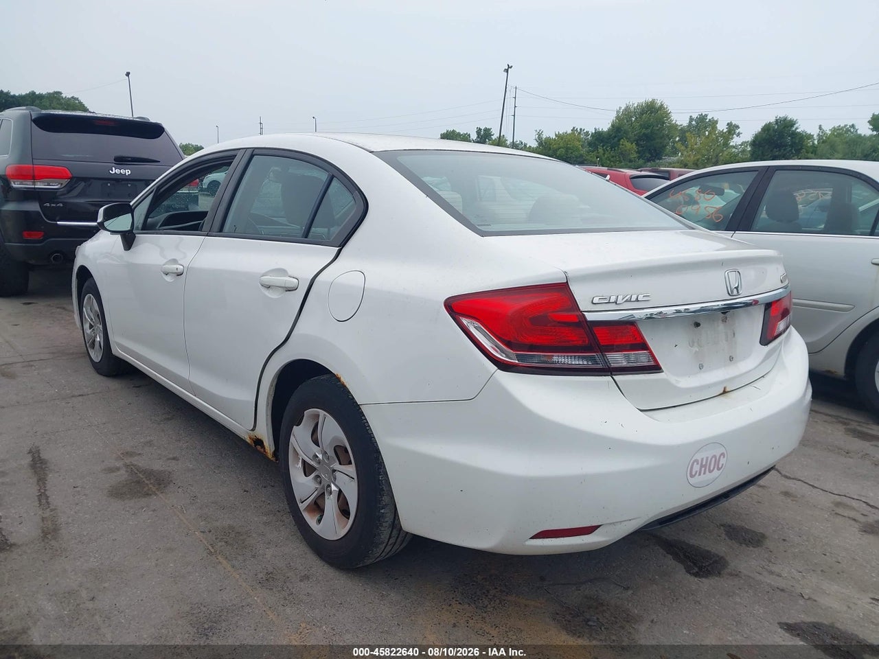 2013 HONDA CIVIC LX · 3/11