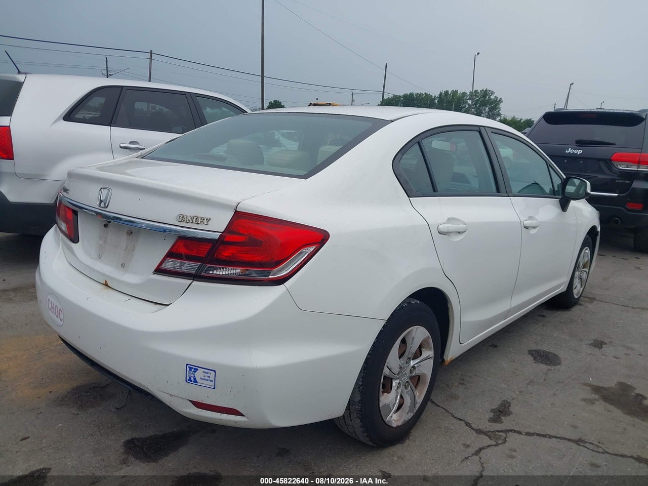 2013 HONDA CIVIC LX · 4/11