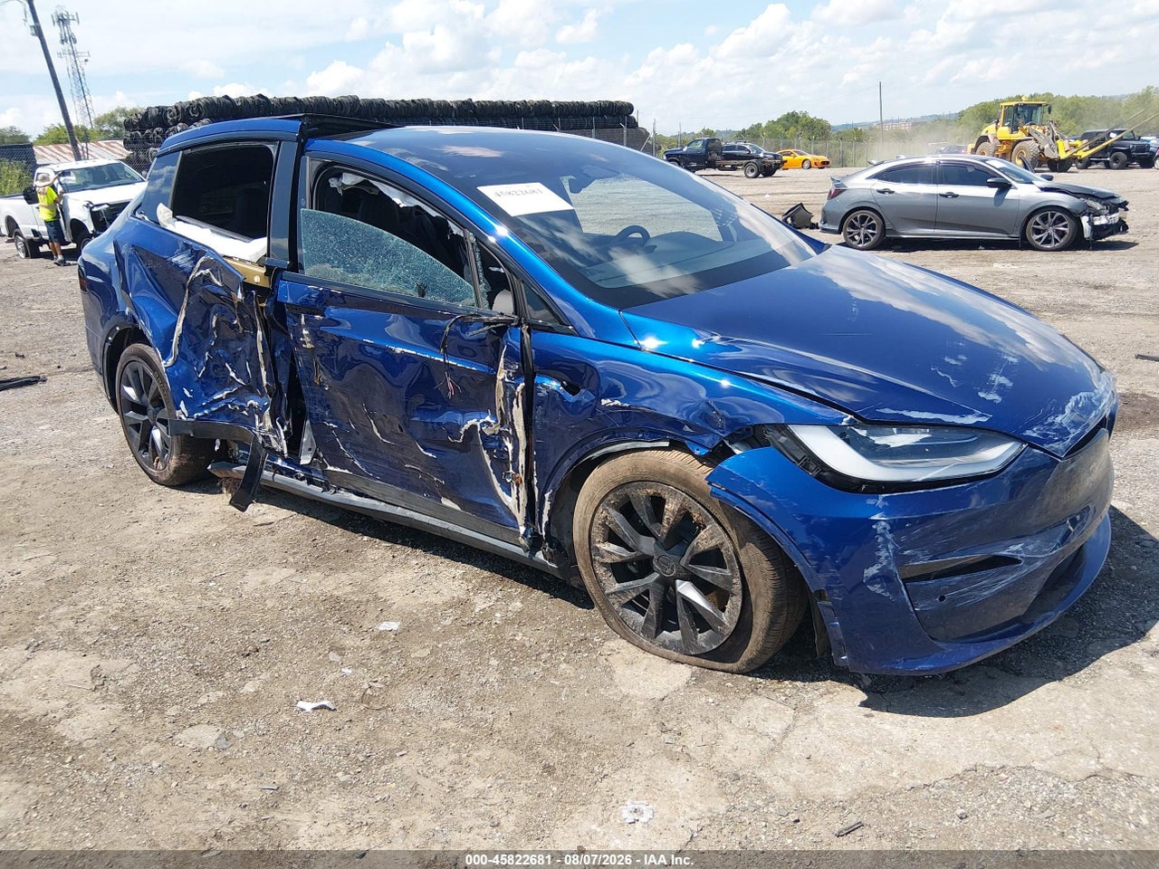 7SAXCBE54PF****** · 2023 TESLA MODEL X DUAL MOTOR ALL-WHEEL DRIVE/STANDARD RANGE