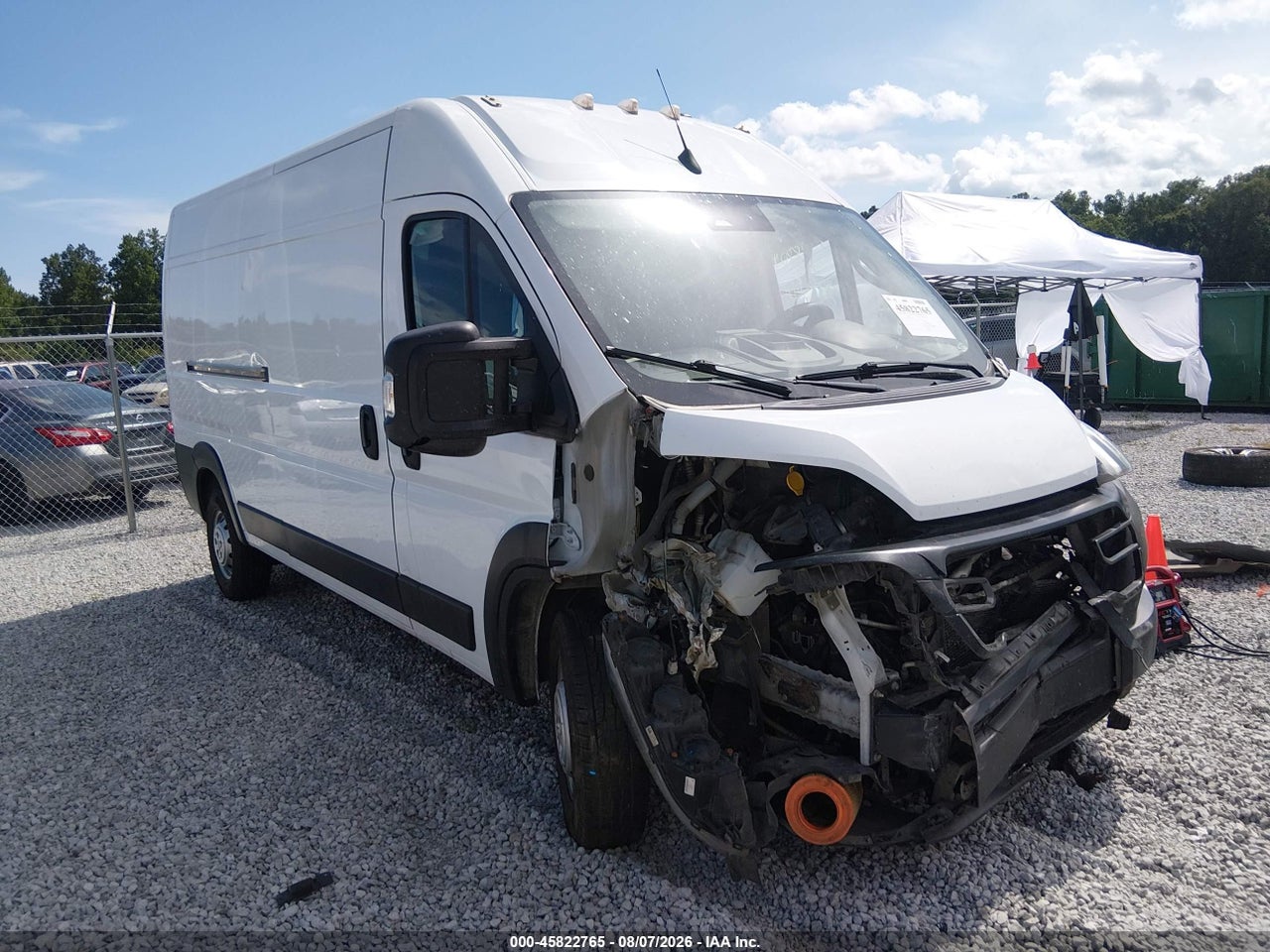 3C6LRVDG0PE****** · 2023 RAM PROMASTER 2500 HIGH ROOF 159 WB