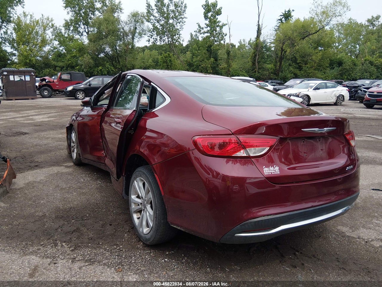 2015 CHRYSLER 200 LIMITED · 3/11