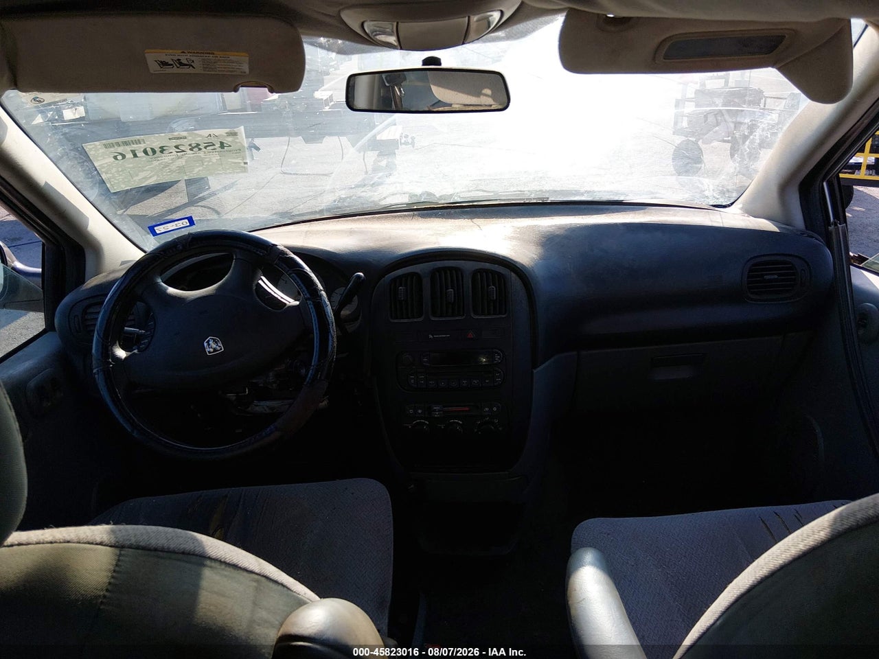 2007 DODGE GRAND CARAVAN SE · 5/10