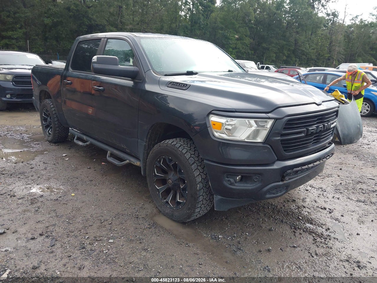 1C6SRFFT0KN****** · 2019 RAM 1500 BIG HORN/LONE STAR  4X4 5'7 BOX