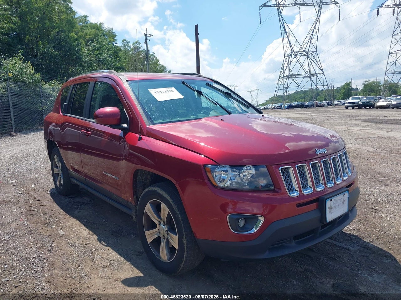 1C4NJDEB5HD****** · 2017 JEEP COMPASS HIGH ALTITUDE
