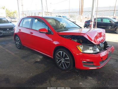 3VW217AU5GM****** · 2016 VOLKSWAGEN GOLF TSI SE 4-DOOR
