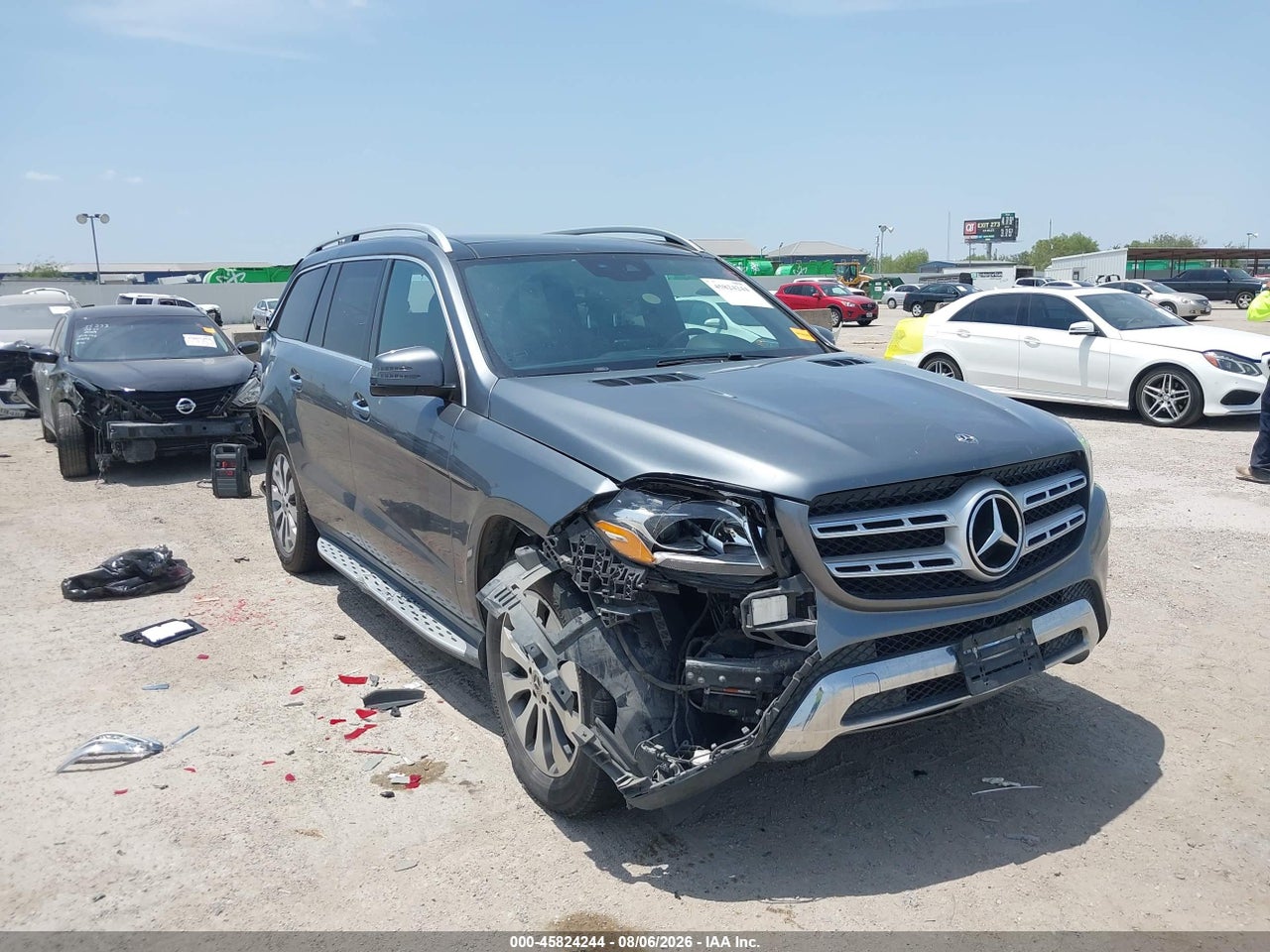 4JGDF6EE8JB****** · 2018 MERCEDES-BENZ GLS 450 4MATIC
