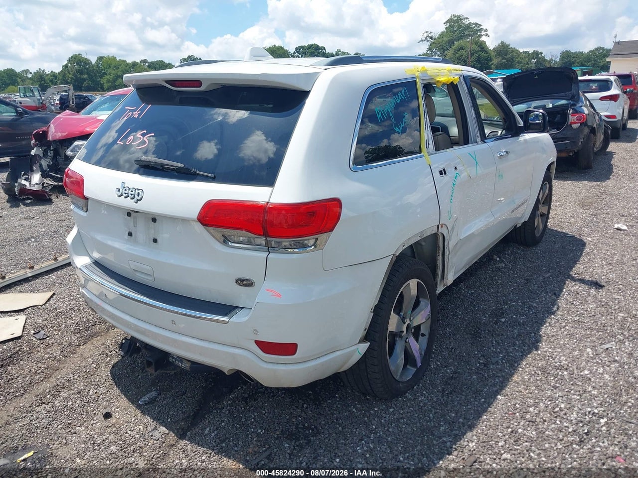 2015 JEEP GRAND CHEROKEE OVERLAND · 4/11