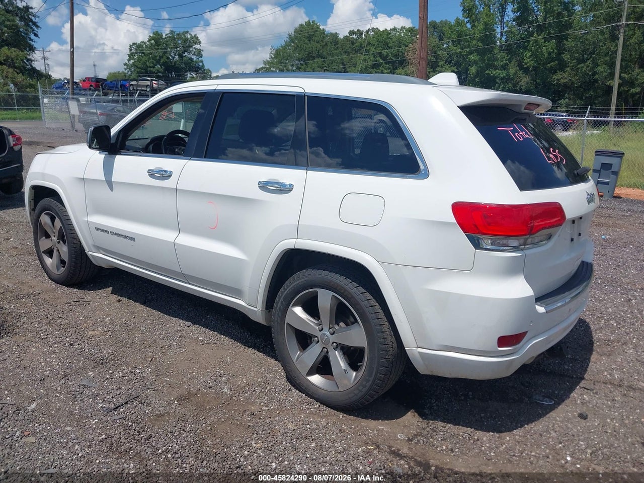 2015 JEEP GRAND CHEROKEE OVERLAND · 3/11