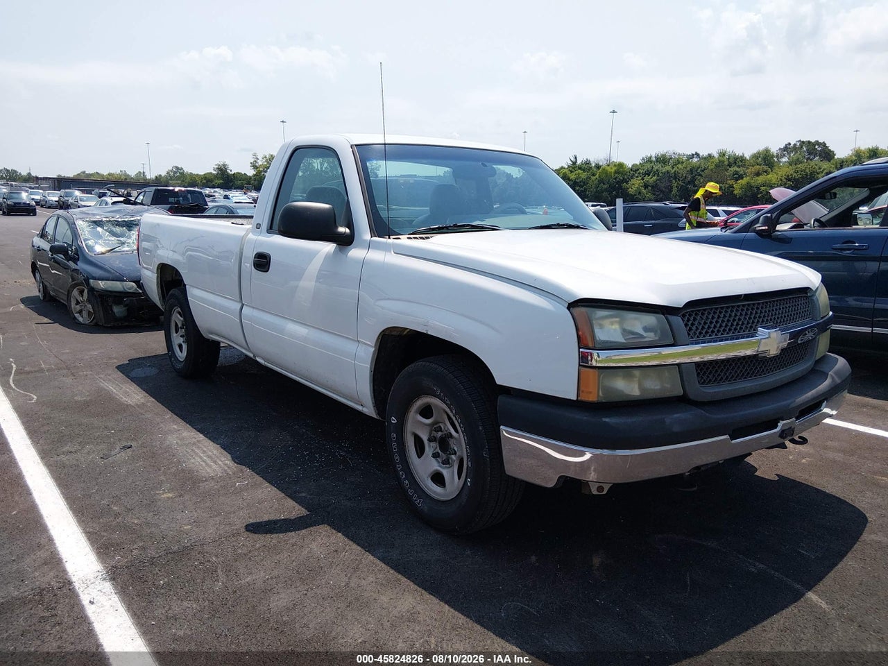 1GCEC14X43Z****** · 2003 CHEVROLET SILVERADO 1500 WORK TRUCK
