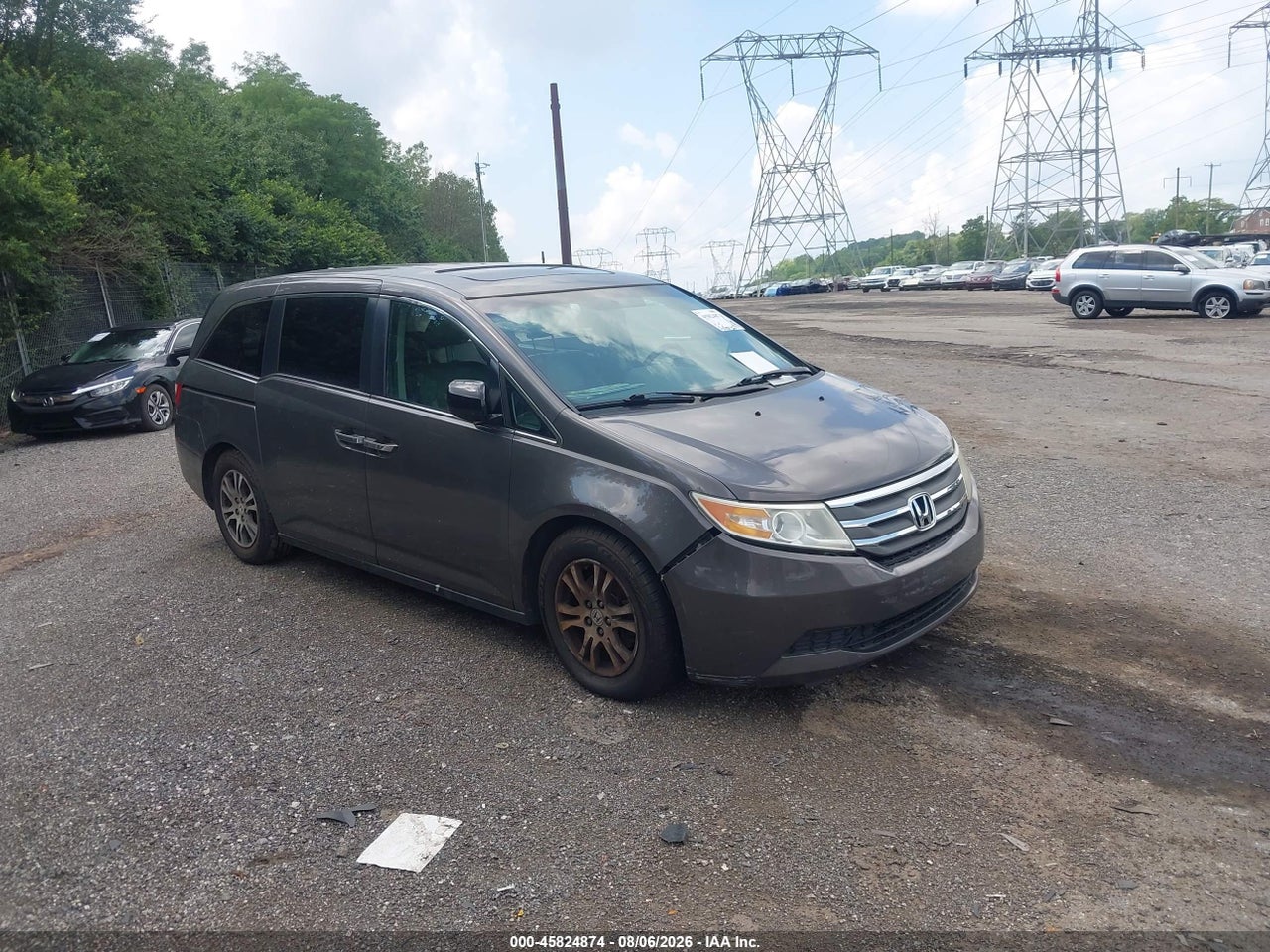 5FNRL5H61CB****** · 2012 HONDA ODYSSEY EX-L