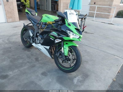 JKBZXJH15NA****** · 2022 KAWASAKI ZX636 K