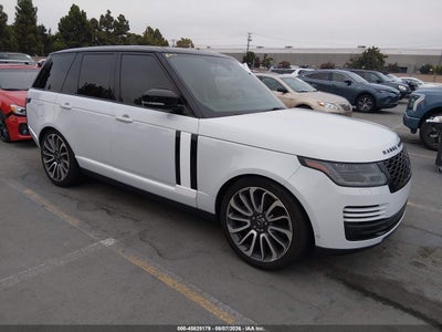 SALGS2RE8KA****** · 2019 LAND ROVER RANGE ROVER 5.0L V8 SUPERCHARGED