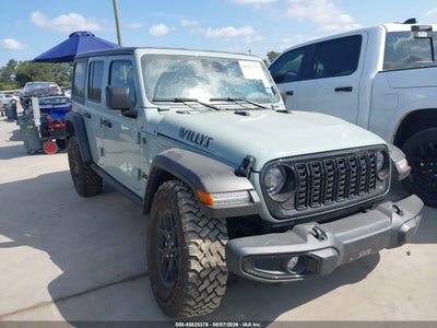 2024 JEEP WRANGLER 4-DOOR WILLYS 4X4