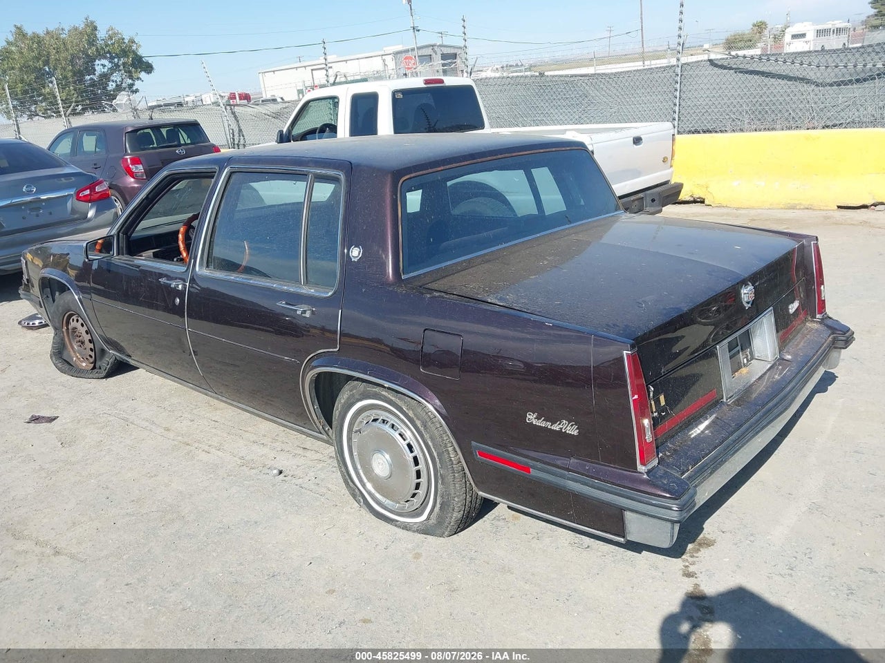 1985 CADILLAC DEVILLE · 3/11
