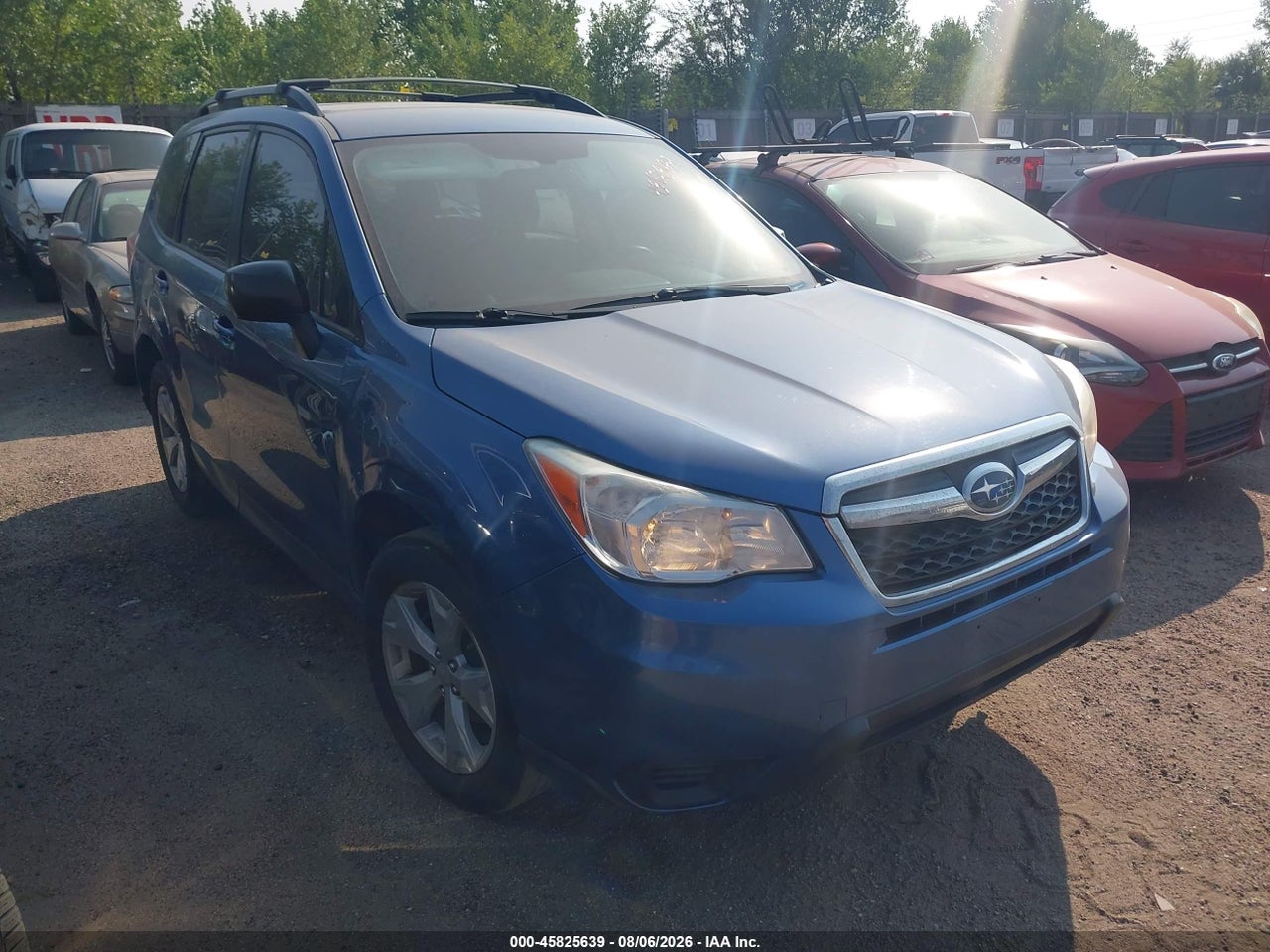 2015 SUBARU FORESTER 2.5I