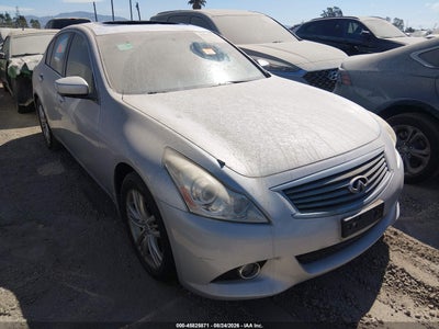 JN1DV6AP9CM****** · 2012 INFINITI G25 JOURNEY