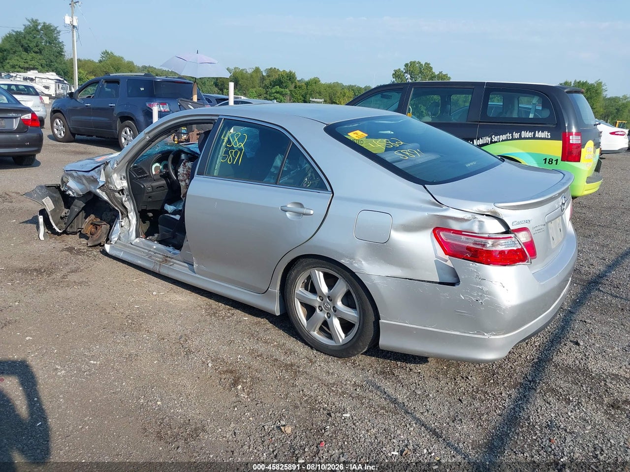4T1BE46K79U****** · 2009 TOYOTA CAMRY SE · 3/10