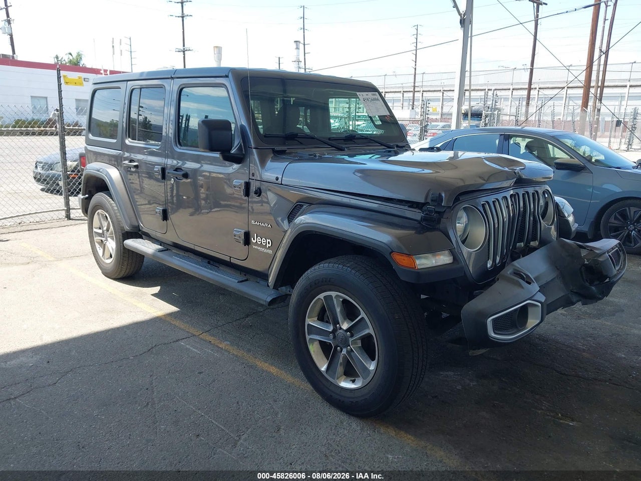 2021 JEEP WRANGLER UNLIMITED SAHARA 4X4