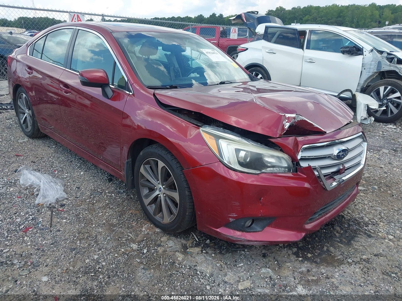 4S3BNBN60G3****** · 2016 SUBARU LEGACY 2.5I LIMITED