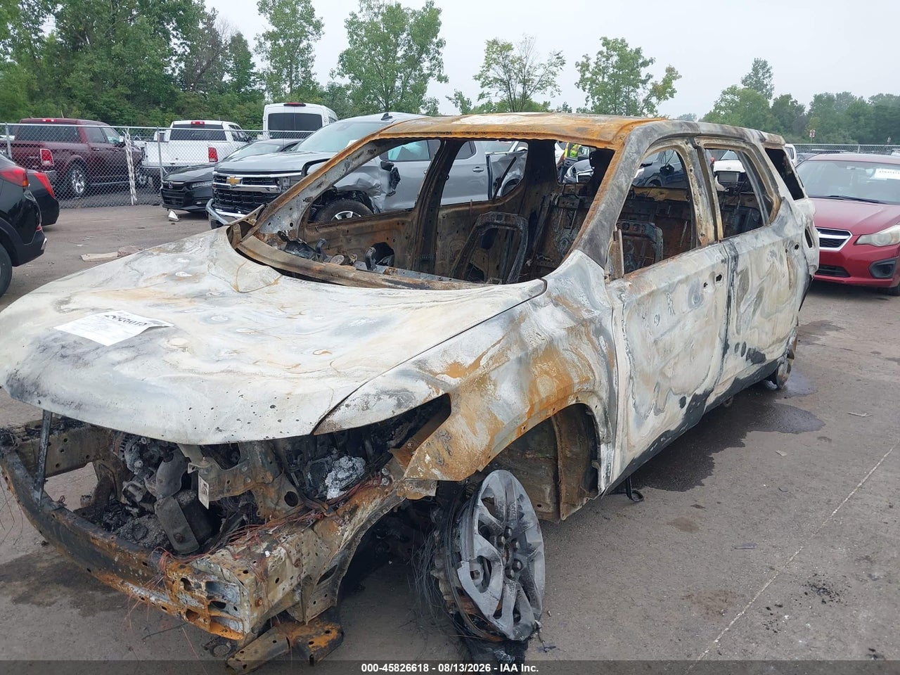 2021 CHEVROLET TRAVERSE FWD LS · 6/10