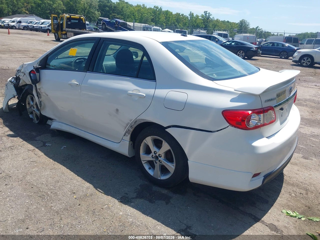 2012 TOYOTA COROLLA S · 3/11