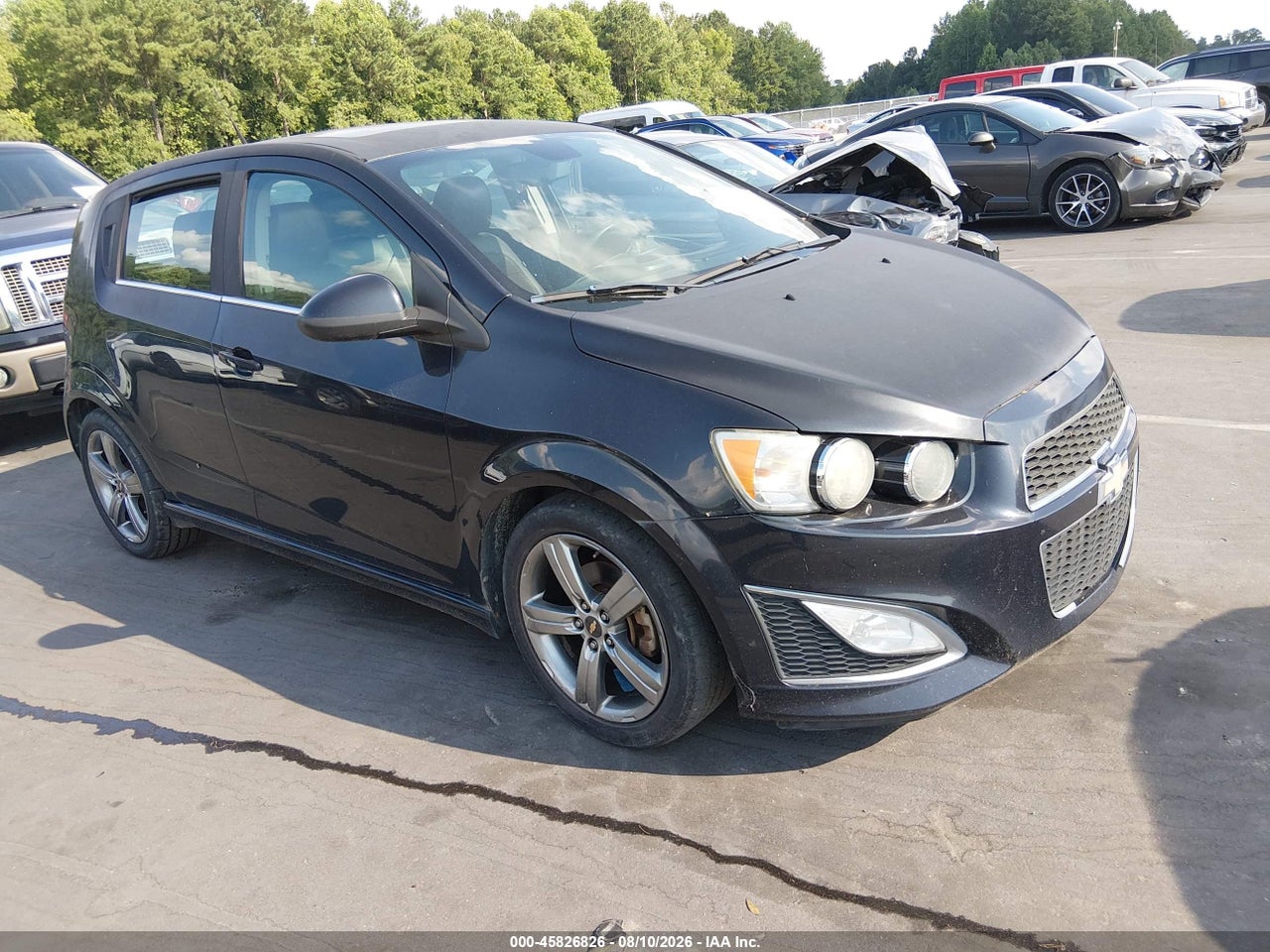 1G1JG6SB4D4****** · 2013 CHEVROLET SONIC RS AUTO