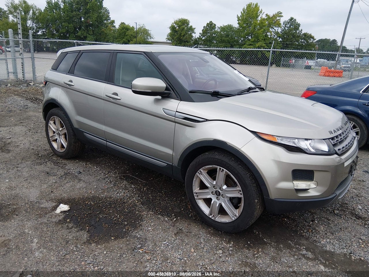 SALVP2BG3DH****** · 2013 LAND ROVER RANGE ROVER EVOQUE PURE