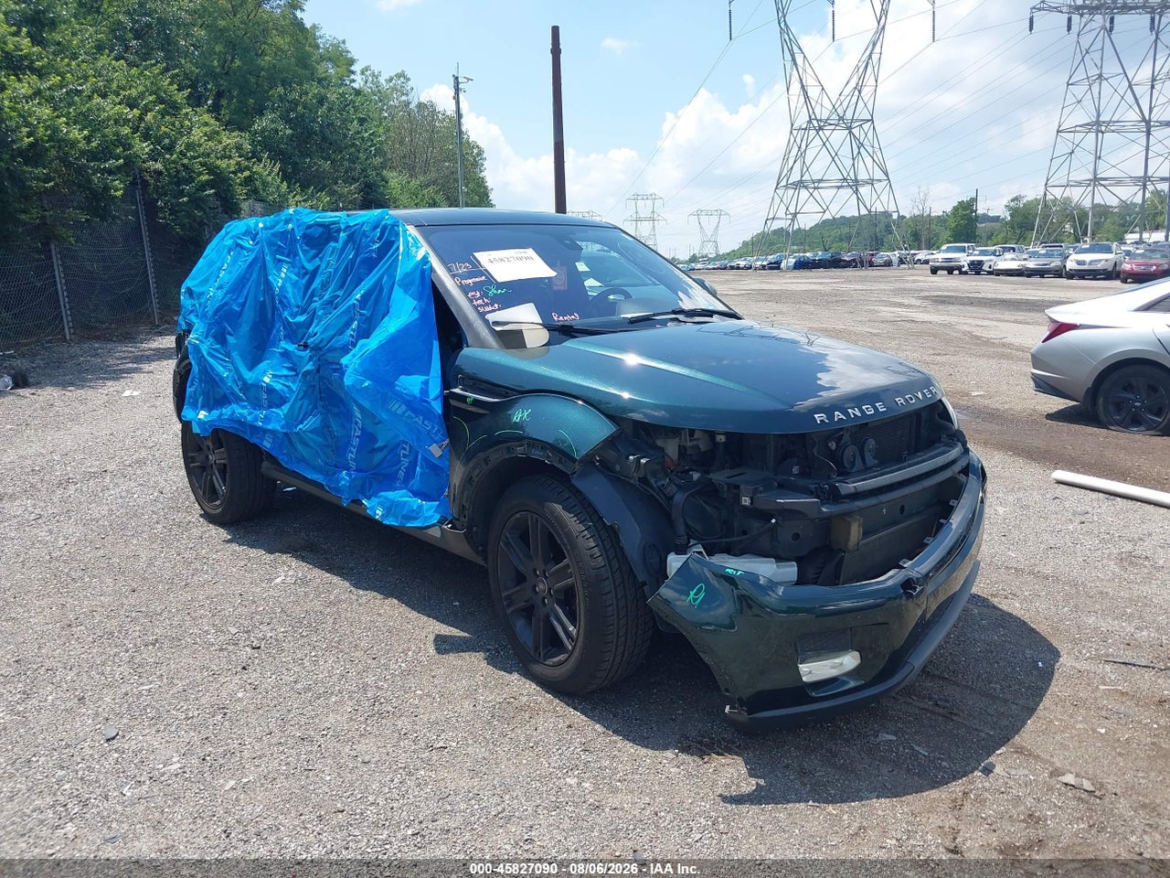 SALVP2BG9FH****** · 2015 LAND ROVER RANGE ROVER EVOQUE PURE