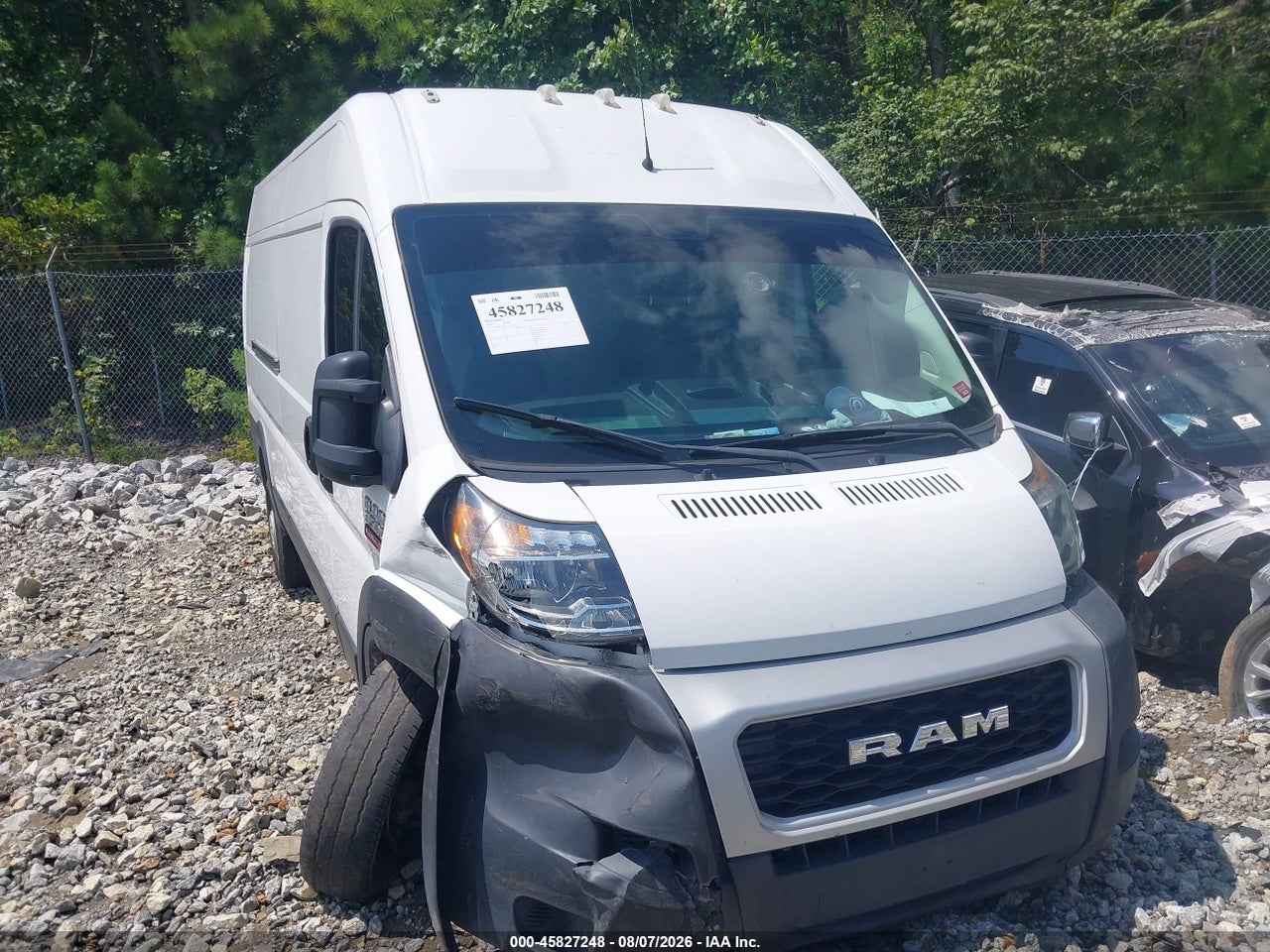 3C6URVJG5LE****** · 2020 RAM PROMASTER 3500 CARGO VAN HIGH ROOF 159 WB EXT
