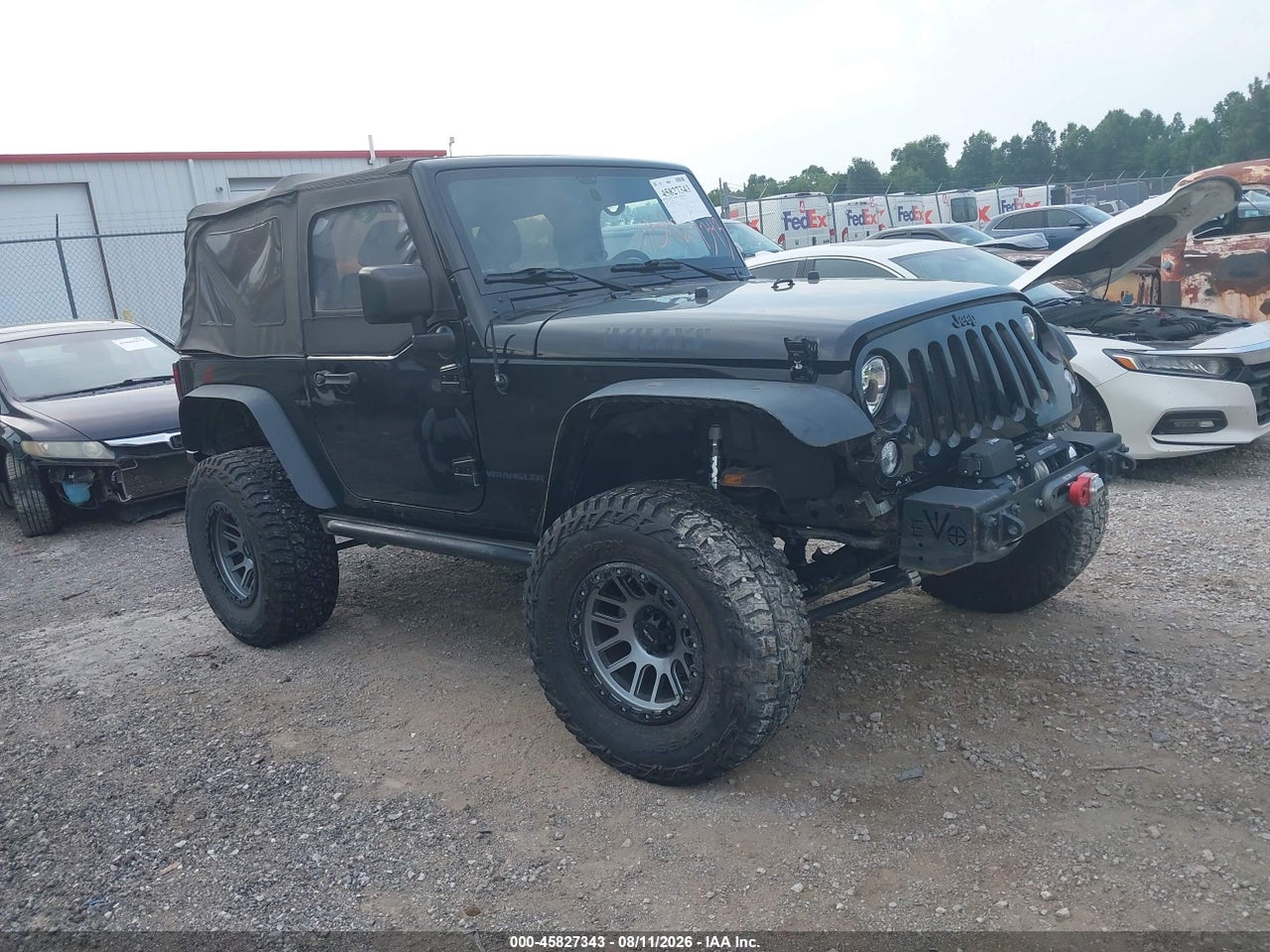 2017 JEEP WRANGLER WILLYS WHEELER