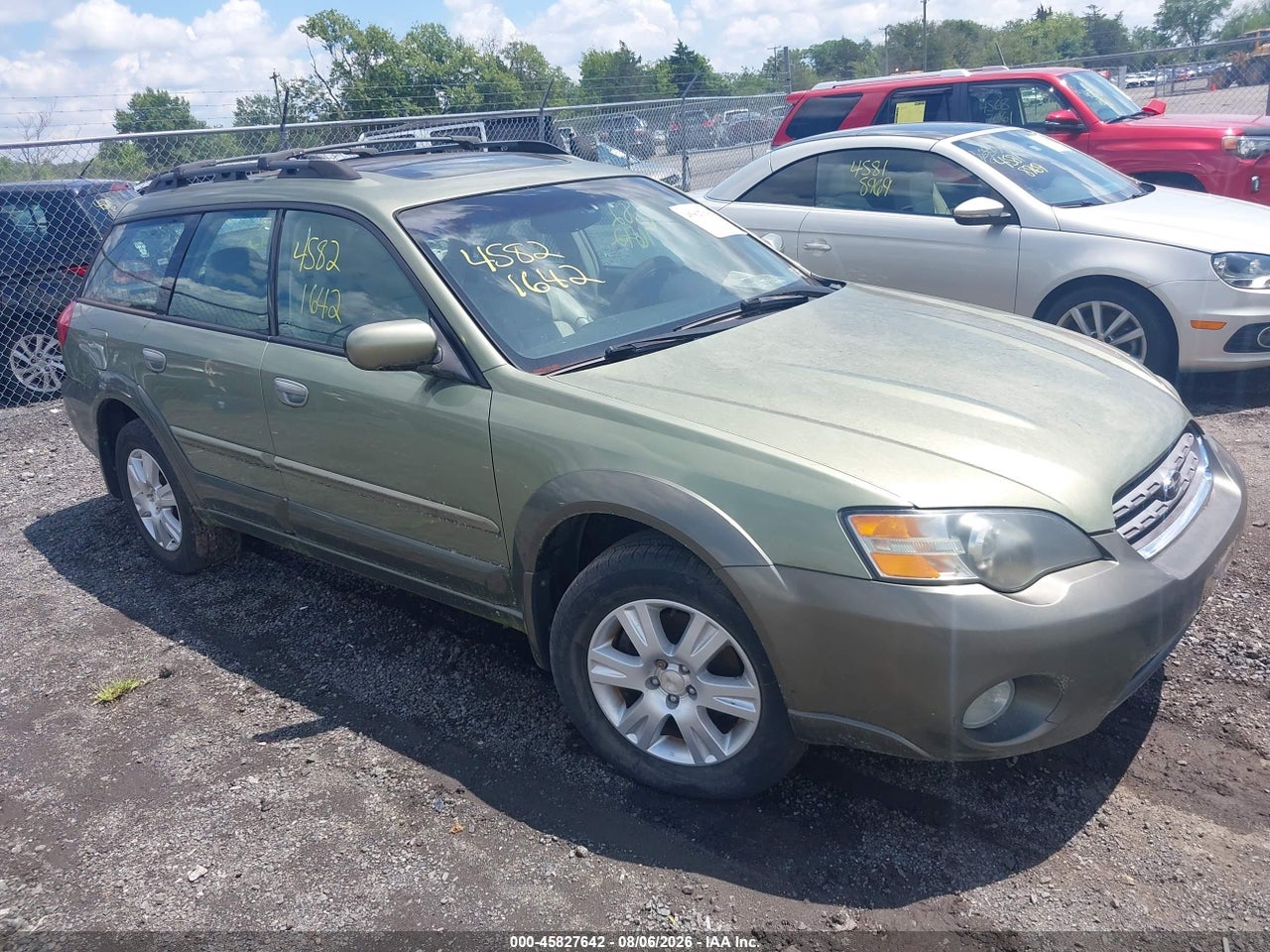 4S4BP62C257****** · 2005 SUBARU OUTBACK 2.5I LIMITED
