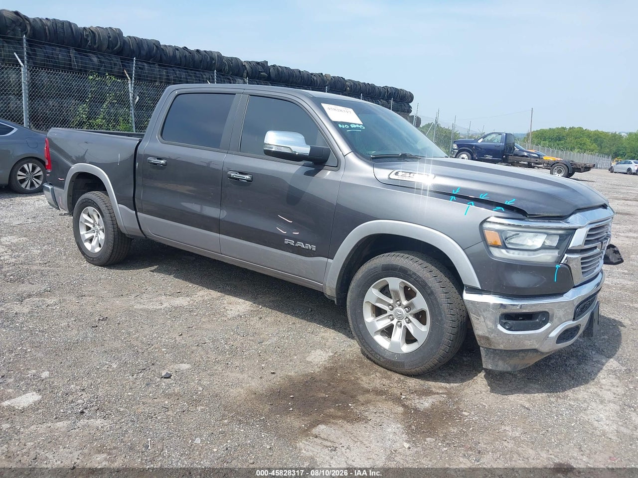 1C6SRFJT7KN****** · 2019 RAM 1500 LARAMIE  4X4 5'7 BOX