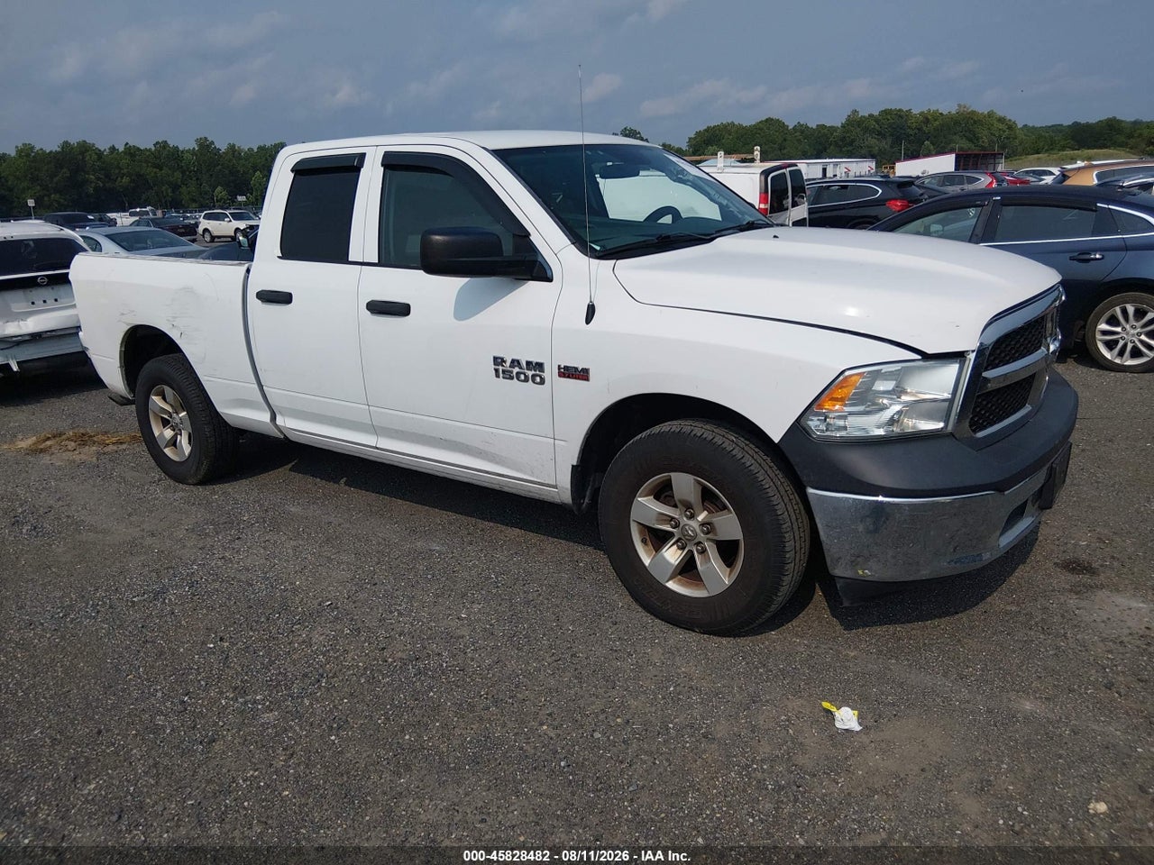 1C6RR7FT3HS****** · 2017 RAM 1500 TRADESMAN  4X4 6'4 BOX