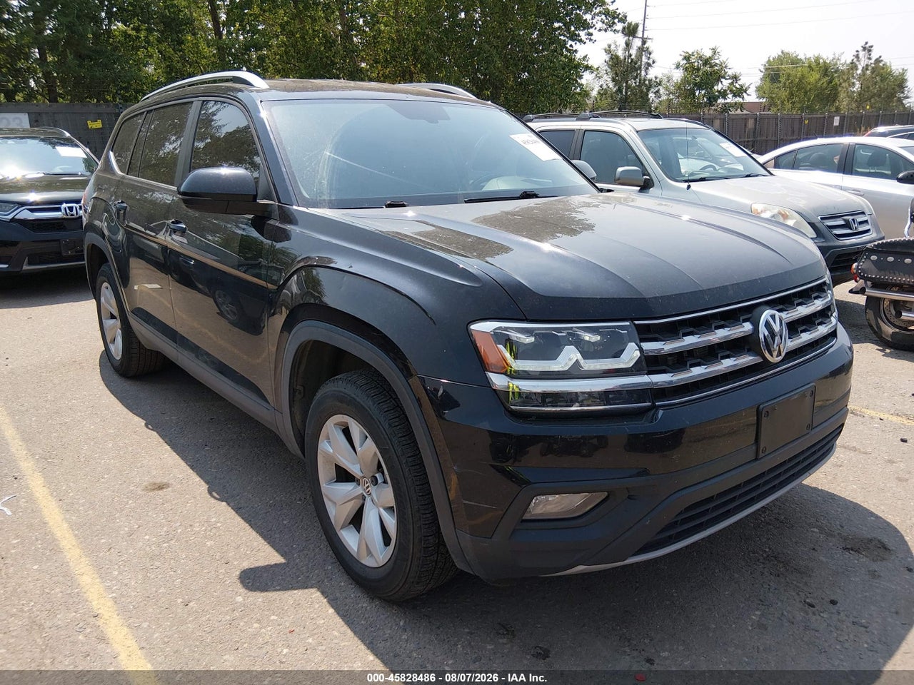 2018 VOLKSWAGEN ATLAS 3.6L V6 SE